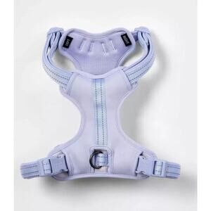 Boots & Barkley Comfort + Reflective Webbing Harness6ft Dog Leash Lilac - XS/S